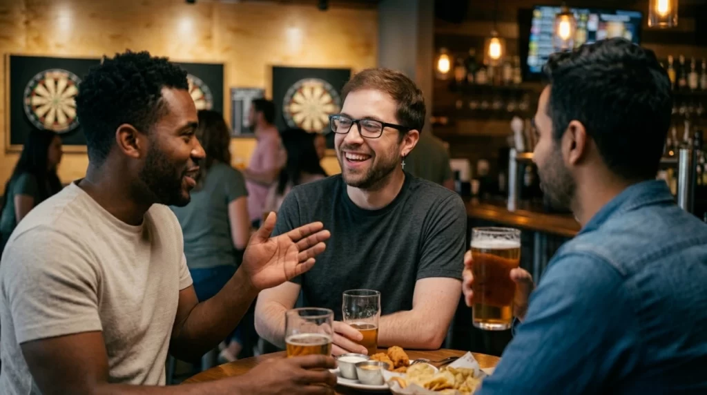 how to make friends as a man, how to be social as a man, man making friends, friends as an adult